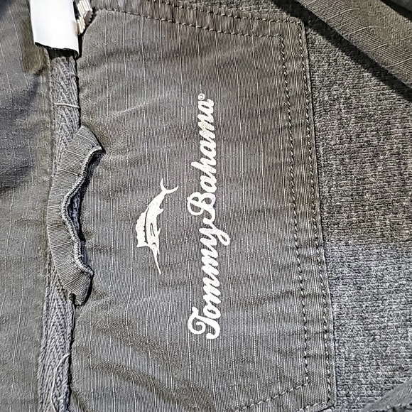 Tommy Bahama gray XXXL half zip sweater - Picture 5 of 7